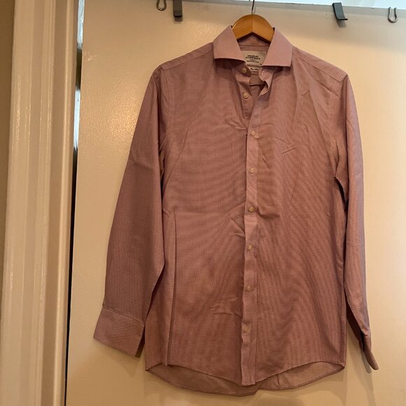 Charles Tyrwhitt Slim Fit Collared Button Down Shirt (Gently-Used 15/33in) - Picture 1 of 10